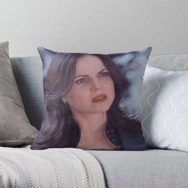 Regina mills Throw Pillow