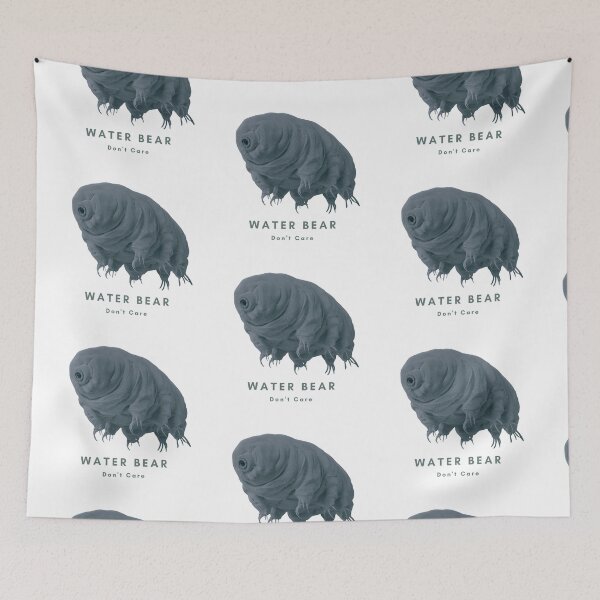 Item preview, Gray water bear don't care designed and sold by Awesomefamily.