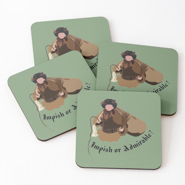 Item preview, Dwight Schrute "Impish or Admirable" Belsnickel Art – The Office designed and sold by Cassie Hintz.