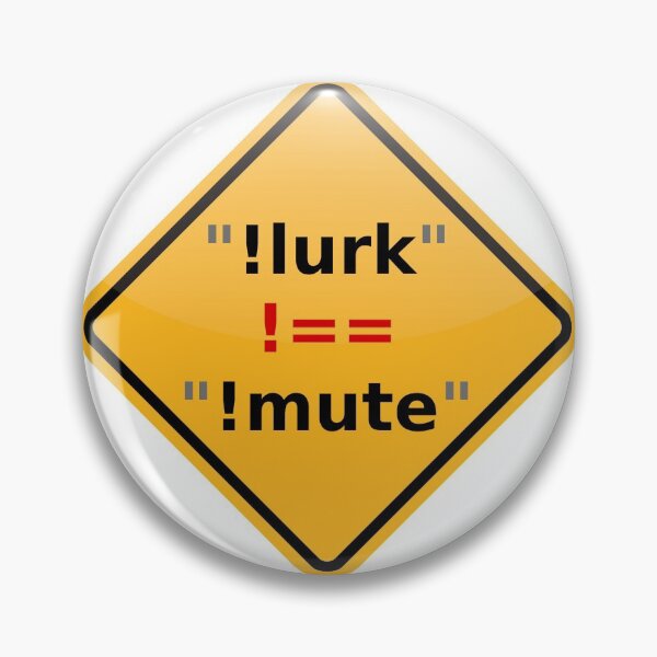Artikelvorschau, Caution - !lurk not !mute entworfen und verkauft von mr-serious-yt.