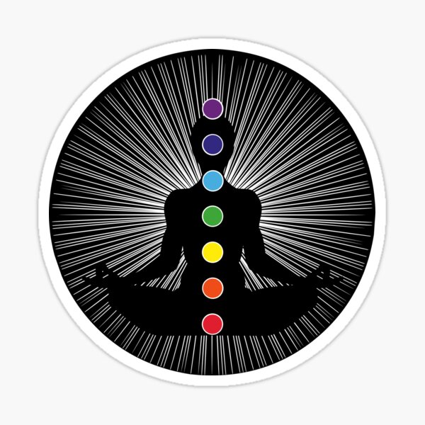 Chakras The Energy Channels Love Life  Sticker