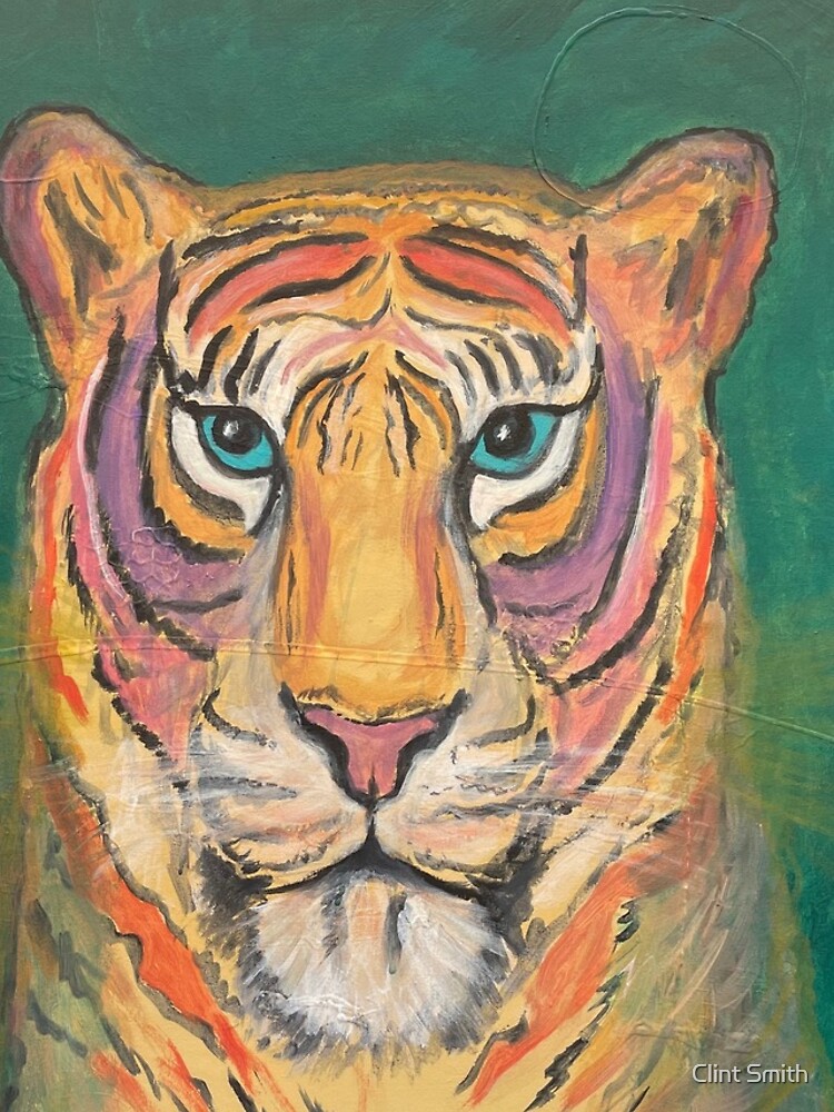 Thumbnail 5 of 5, iPhone Case, Tiger designed and sold by clintsmith.