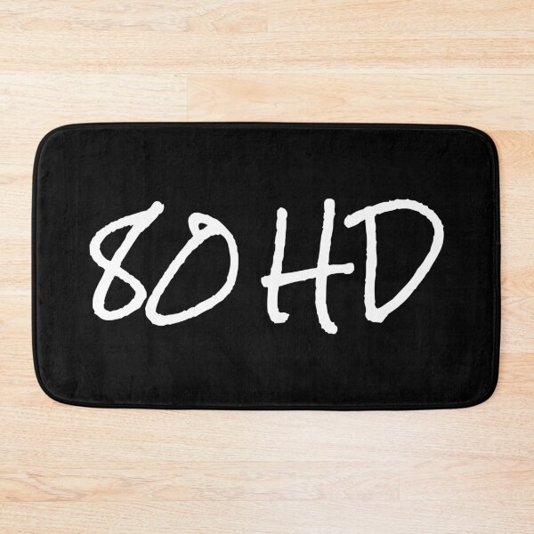 Item preview, 80HD,  ADHD funny typography designed and sold by LoveLifeRandom.