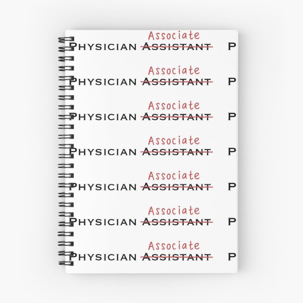 Item preview, Physician Associate with red streak (transparent) designed and sold by jajatomtom.