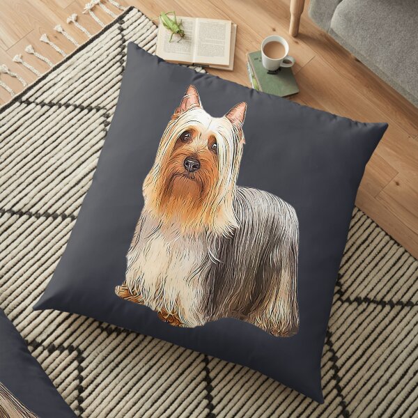 Silky Terrier - Australian Silky Terrier Floor Pillow