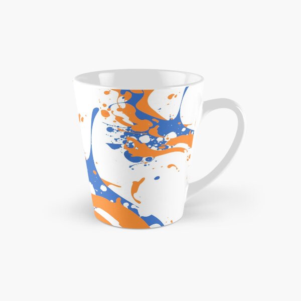 Item preview, Abstract Orange and Blue Paint Art designed and sold by LifeProApperal.