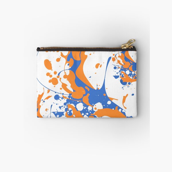 Item preview, Abstract Orange and Blue Paint Art designed and sold by LifeProApperal.