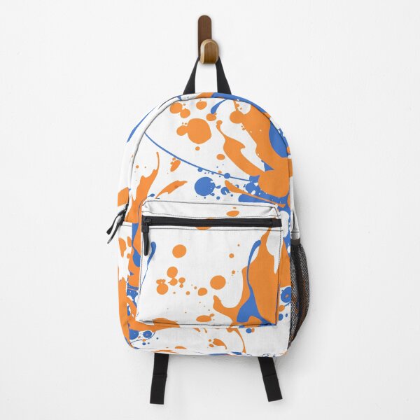 Item preview, Abstract Orange and Blue Paint Art designed and sold by LifeProApperal.