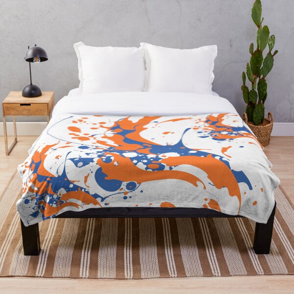 Item preview, Abstract Orange and Blue Paint Art designed and sold by LifeProApperal.