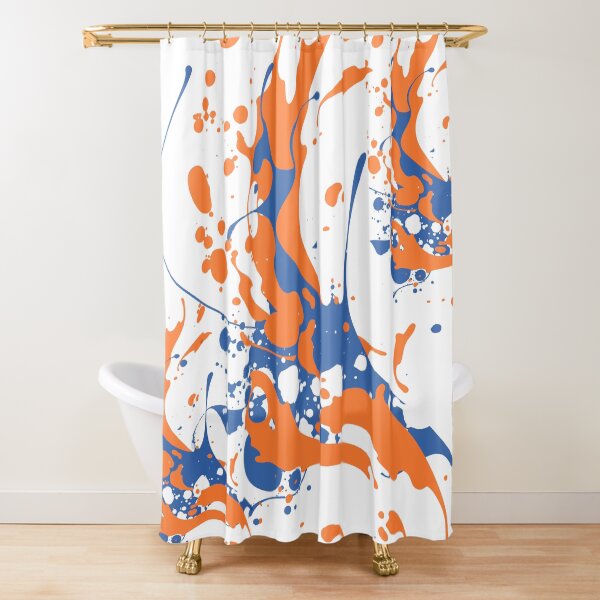 Item preview, Abstract Orange and Blue Paint Art designed and sold by LifeProApperal.