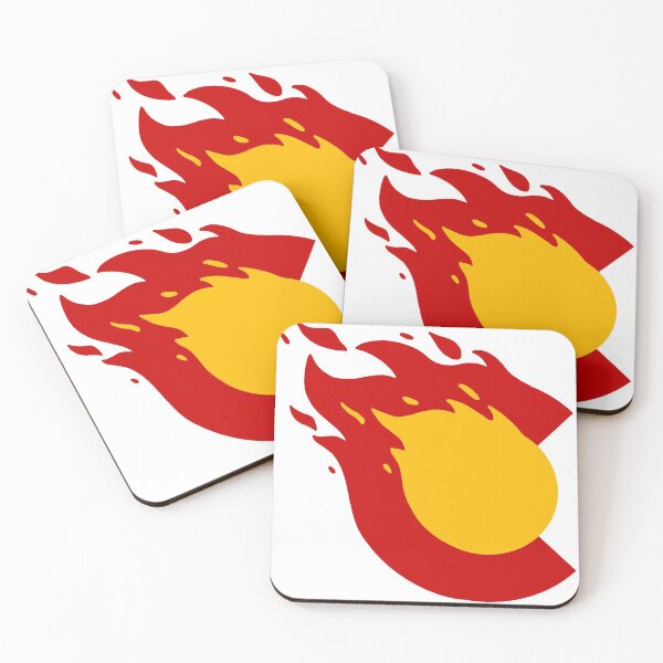 Item preview, Flaming Colorado Logo Version 2 designed and sold by ExploreColorado.