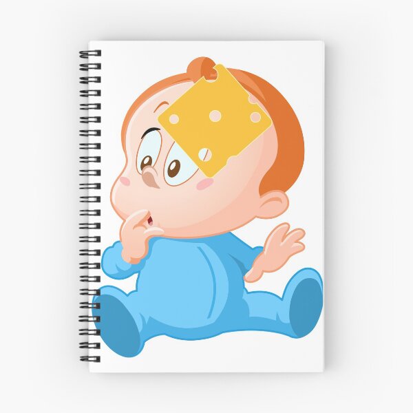 Item preview, Cheese Slice on baby face designed and sold by GeoTeasters.