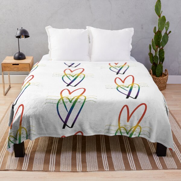 Item preview, Love is Love Rainbow Hearts designed and sold by Aubonyk.