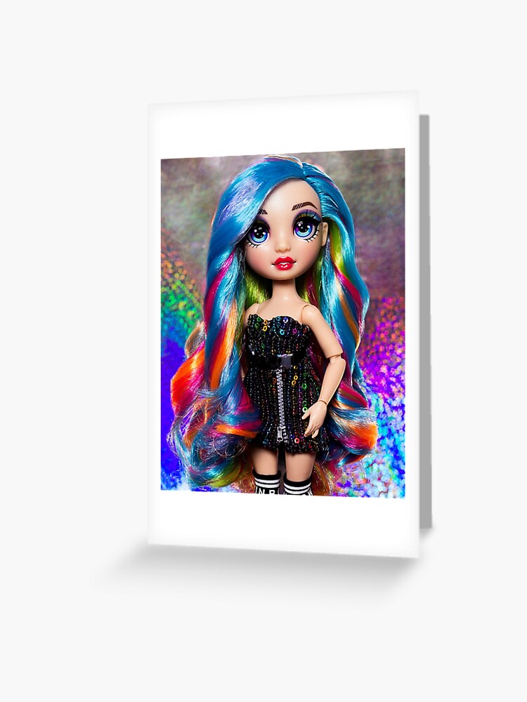 Rainbow Amaya Rainbow High Doll Postcard for Sale by bbydqll
