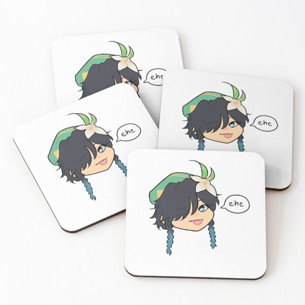 Item preview, Venti Genshin Impact ehe chibi sticker designed and sold by sunniihaze.