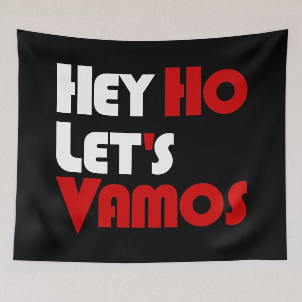 Item preview, Hey Ho Let's Vamos!! (on black) designed and sold by Groenendijk.