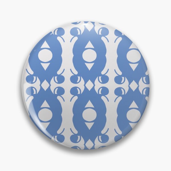 Item preview, Infinite Reflection Blue White Pattern designed and sold by Sector18.