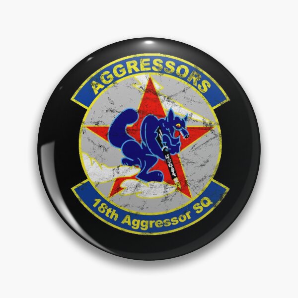 Item preview, 18th Aggressor Squadron Vintage designed and sold by RealPilotDesign.