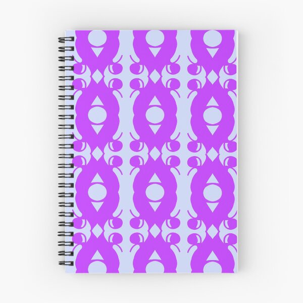 Aperçu de l'œuvre Réflexion infinie motif lavande bleu violet créée et vendue par Sector18.