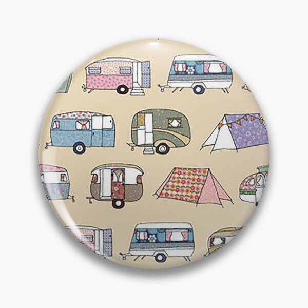 Item preview, Camping pattern designed and sold by Aura __Print.