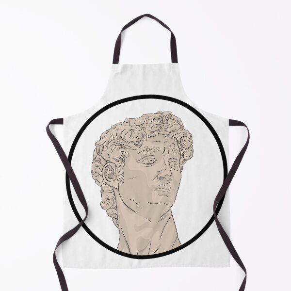 Item preview, David Michelangelo Head with Circle Frame designed and sold by pbportfolio.