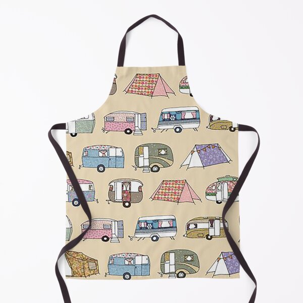 Item preview, Camping pattern designed and sold by Aura __Print.