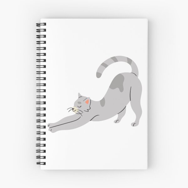 Item preview, Cat stretching designed and sold by happyfunshop.