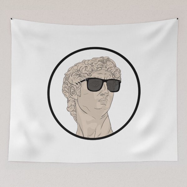 Item preview, Cool David by Michelangelo Head with Sunglasses designed and sold by pbportfolio.