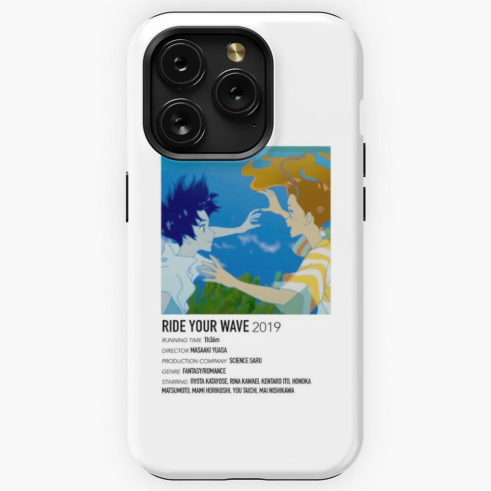 Ride Your Wave - Alternative Movie Poster iPhone Case for Sale