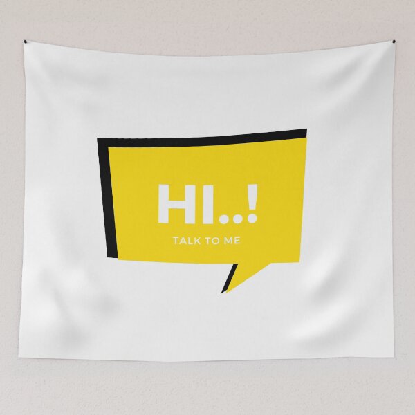 Item preview, Talk To Me - Diseño designed and sold by Yashwanth M Y.