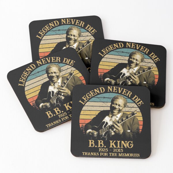 Item preview, Legend Never Die Retro BB King Thanks For Memories designed and sold by holmesaiden.