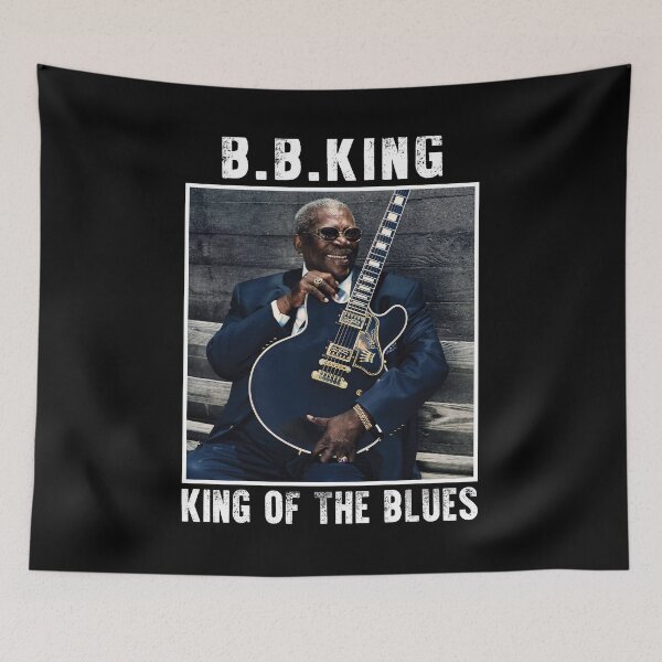 Item preview, Retro B B King Art King Of The Blues Tees designed and sold by holmesaiden.
