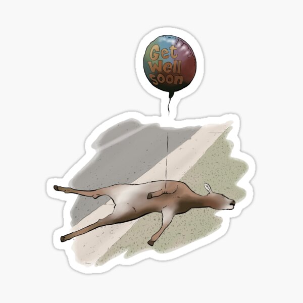 Get Well Soon Sticker