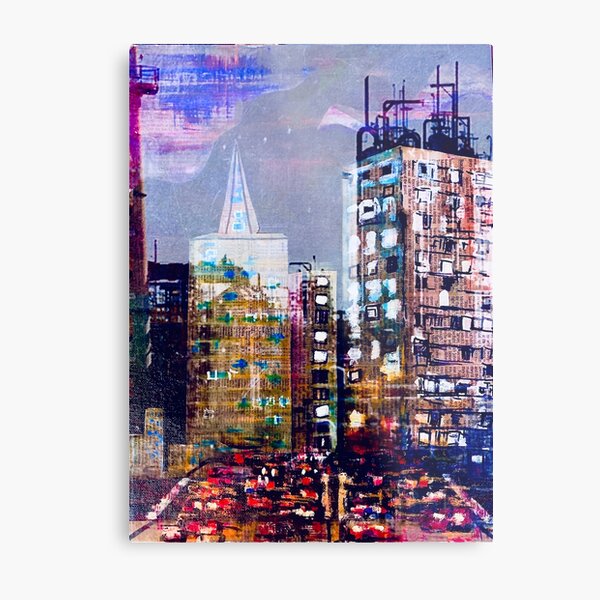 City Ghosts Metal Print