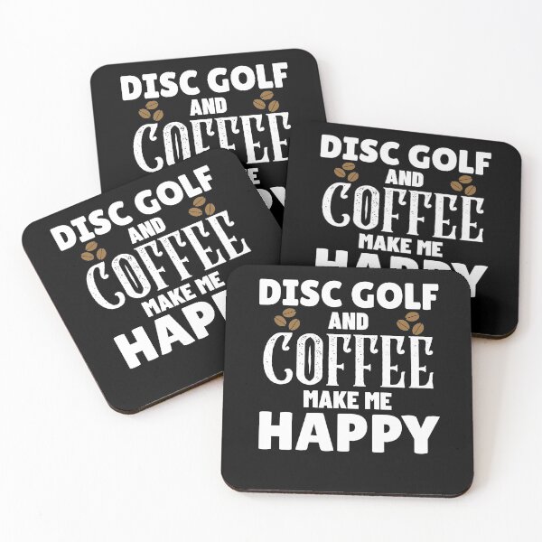 Item preview, Disc Golf And Coffee Make Me Happy, Funny Disc Golf And Coffee Gift for Dad's, Husband's, Son's, Uncle's, Nephews and Grandfather's designed and sold by BigJackTees.