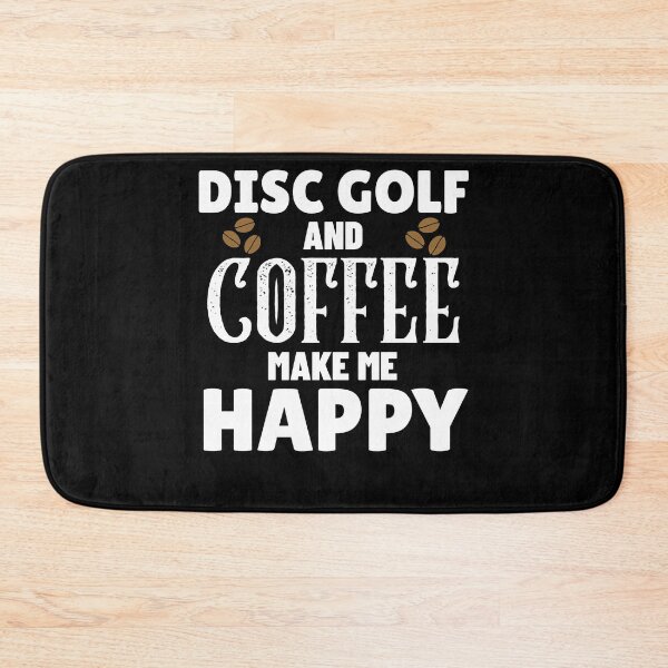 Item preview, Disc Golf And Coffee Make Me Happy, Funny Disc Golf And Coffee Gift for Dad's, Husband's, Son's, Uncle's, Nephews and Grandfather's designed and sold by BigJackTees.