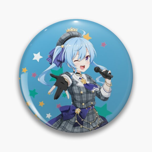 Hoshimachi Suisei Pins and Buttons | Redbubble