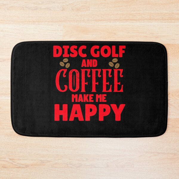 Item preview, Disc Golf And Coffee Make Me Happy, Funny Disc Golf And Coffee Gift for Dad's, Husband's, Son's, Uncle's, Nephews and Grandfather's designed and sold by BigJackTees.