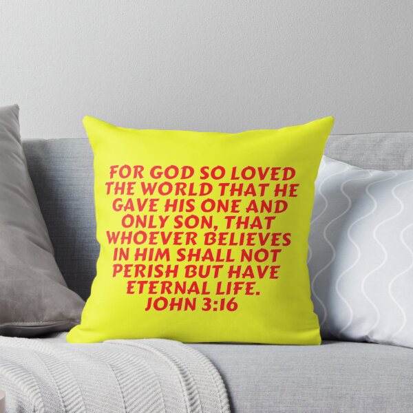 Item preview, Bible Verse John 3:16 designed and sold by Prayingwarrior.
