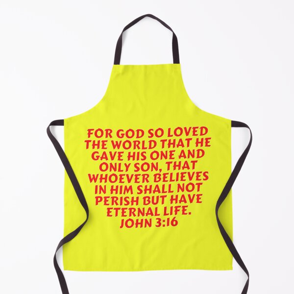Item preview, Bible Verse John 3:16 designed and sold by Prayingwarrior.