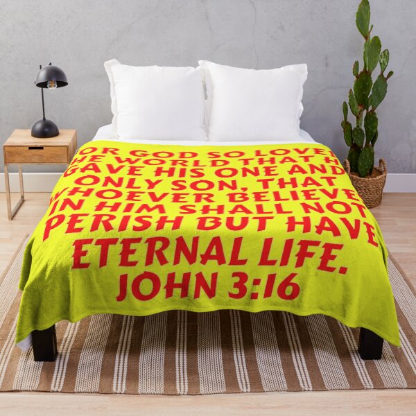 Item preview, Bible Verse John 3:16 designed and sold by Prayingwarrior.