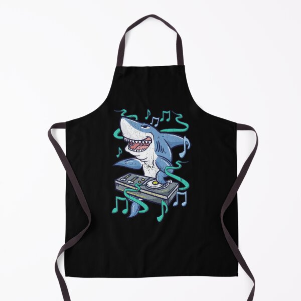 Item preview, Funny Shark DJ - Party Dance Club - Disk Jockey EDM Music designed and sold by propellerhead.