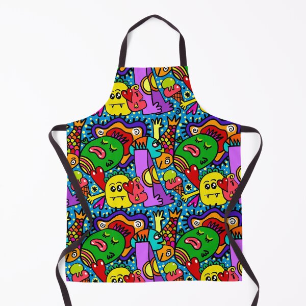Item preview, Abstract And Colorful Monster Patterns designed and sold by CBNetwork.
