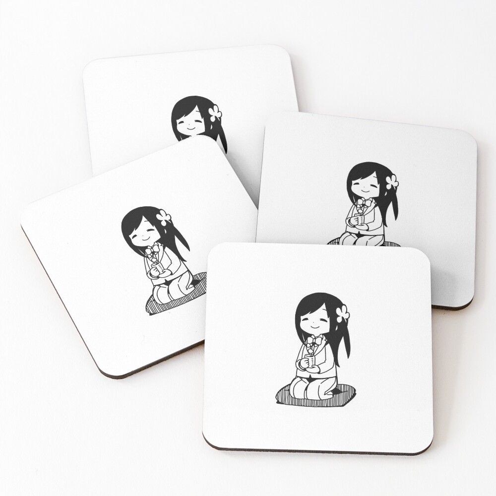 hitori bocchi sitting  Art Board Print for Sale by dauriru