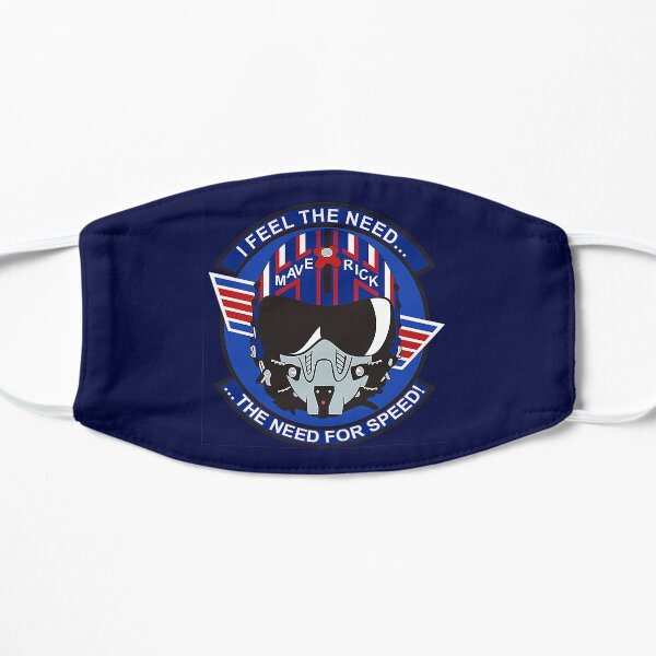 Maverick Helmet T-Shirt Flat Mask