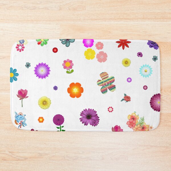 Item preview, Spring Pattern of Colorful Flowers designed and sold by Artsy Boulevard.