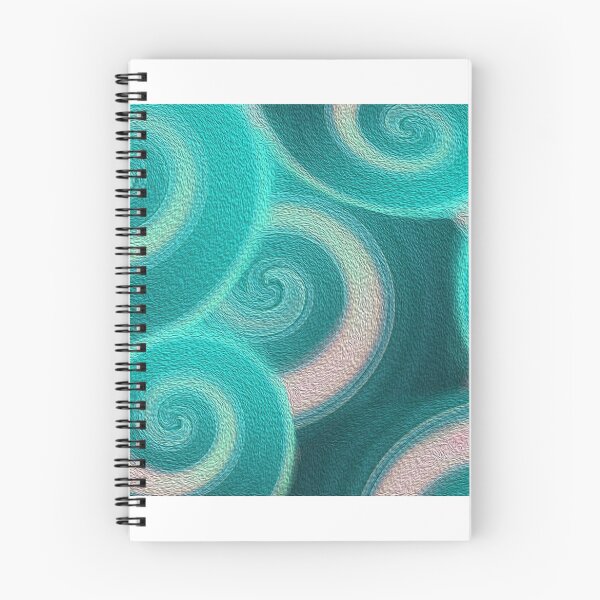 Item preview, Abstract Teal Ocean Waves designed and sold by BeachBumFamily.