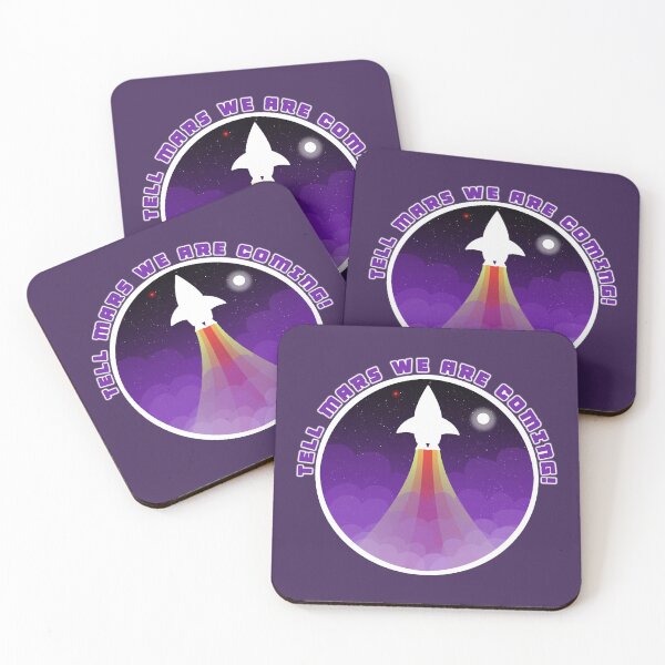 Item preview, Tell Mars we are coming! designed and sold by daniloramirezcr.