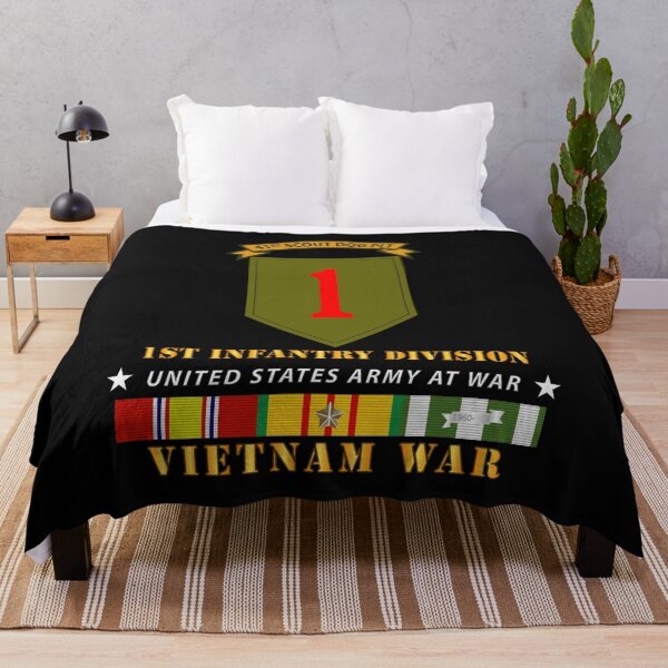 Item preview, Army - 41st Scout Dog Platoon 1st Infantry Div wo Top w VN SVC designed and sold by Military Insignia Products.