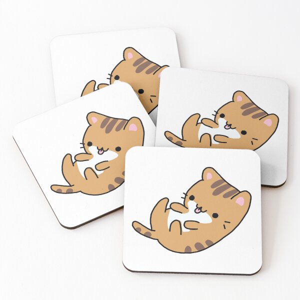 Item preview, Funny Cute Kitty Pile Anime Kawaii Neko Gift  designed and sold by Tema EL.